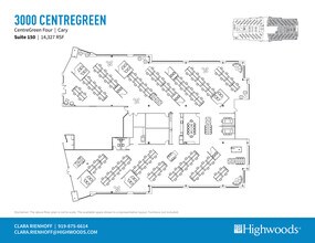 2000 CentreGreen Way, Cary, NC for lease Floor Plan- Image 1 of 1