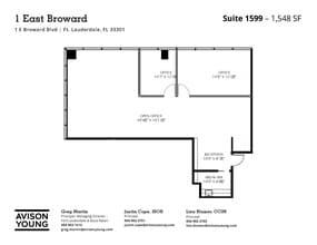 1 E Broward Blvd, Fort Lauderdale, FL for lease Interior Photo- Image 1 of 1