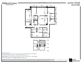 2021 Santa Monica Blvd, Santa Monica, CA à louer Plan d’étage- Image 1 de 2