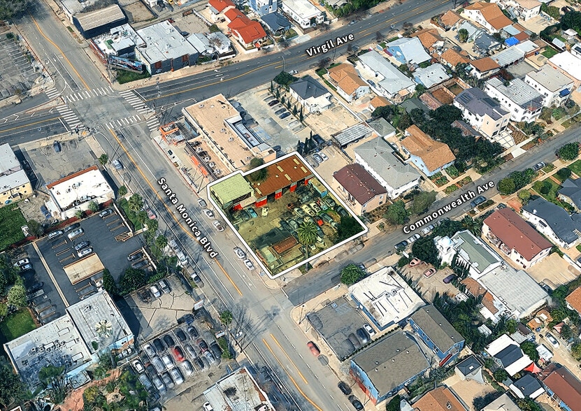 4471 Santa Monica Blvd, Los Angeles, CA for sale - Aerial - Image 3 of 6