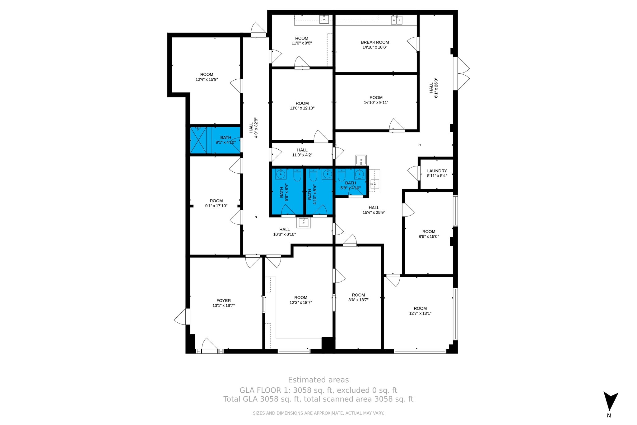1801-1821 N McKenzie St, Foley, AL for lease Floor Plan- Image 1 of 1