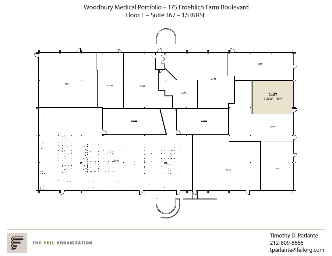 135-175 Froehlich Farm Blvd, Woodbury, NY for lease Floor Plan- Image 1 of 1