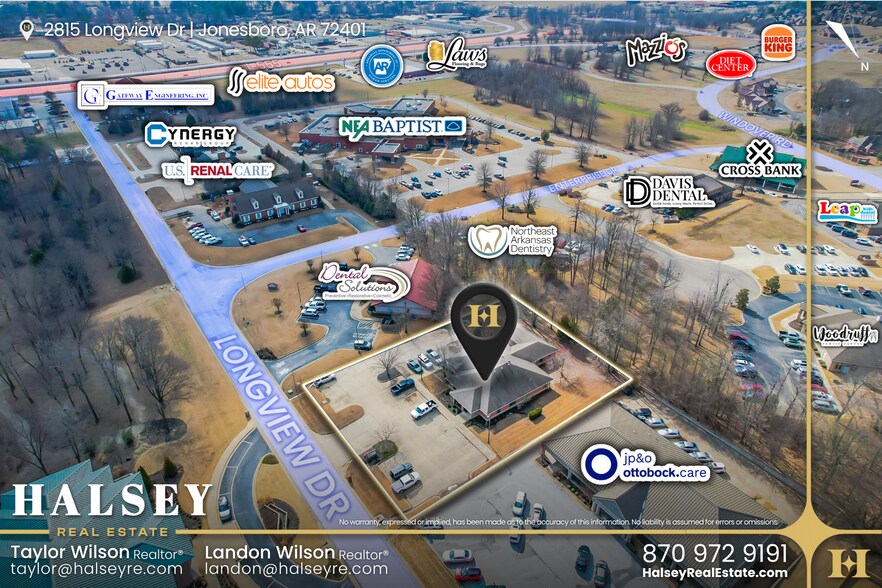 2815 Longview Dr, Jonesboro, AR à vendre - Photo du bâtiment - Image 3 de 6