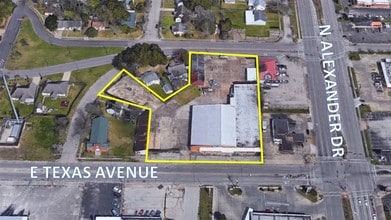 800 E Texas Ave, Baytown, TX - Aerial map view
