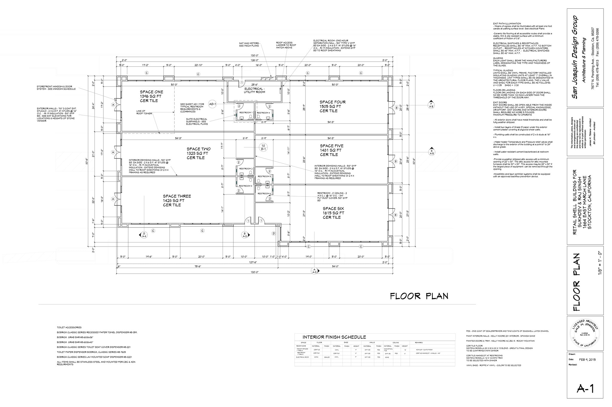 1540 E March Ln, Stockton, CA à louer Plan de site- Image 1 de 1
