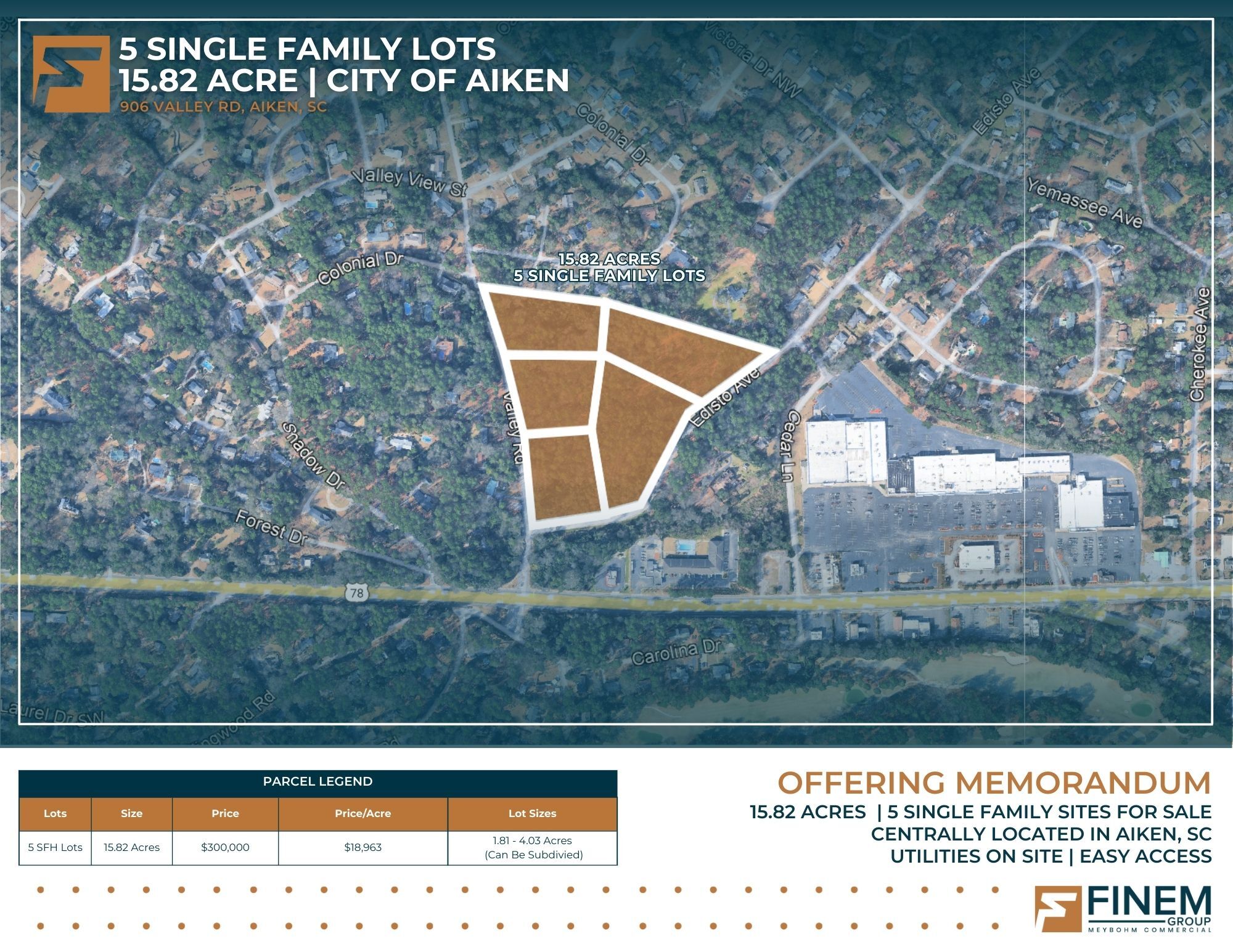 906 Valley Road, Aiken, SC for sale Building Photo- Image 1 of 11