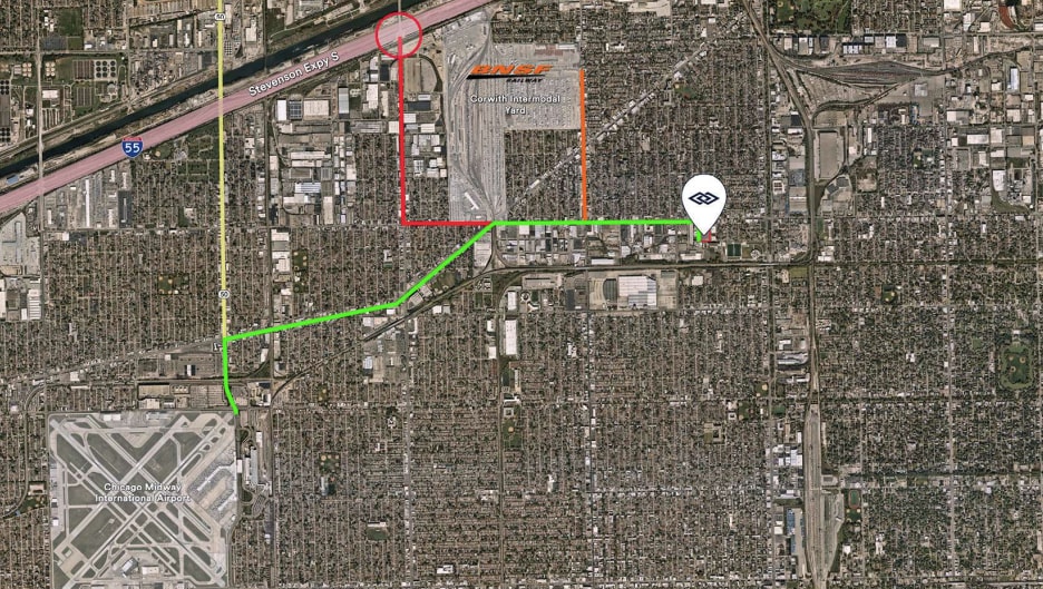 4743 S Washtenaw Ave, Chicago, IL à vendre - Aérien - Image 1 de 1