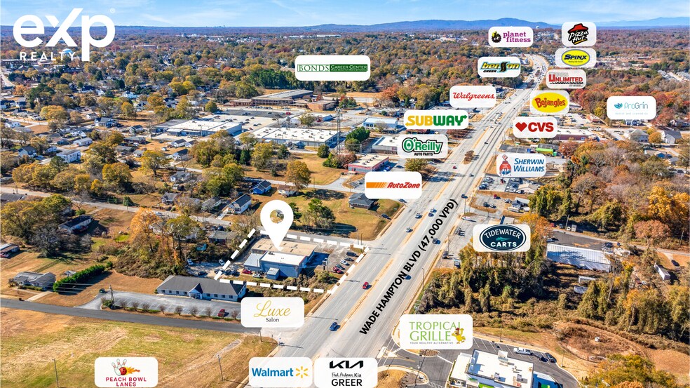 14629 E Wade Hampton Blvd, Greer, SC à vendre - Plan de site - Image 2 de 41