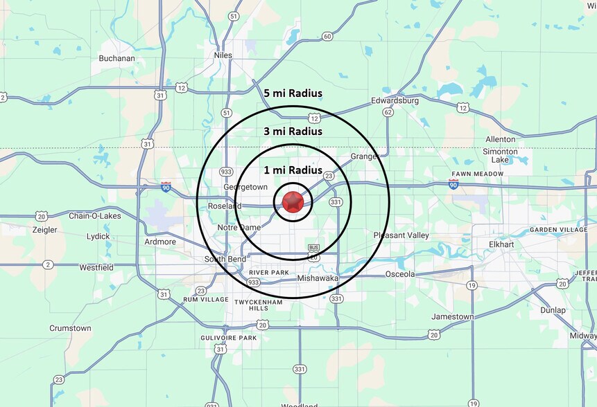 West University Dr, Mishawaka, IN à vendre - Photo du bâtiment - Image 2 de 7