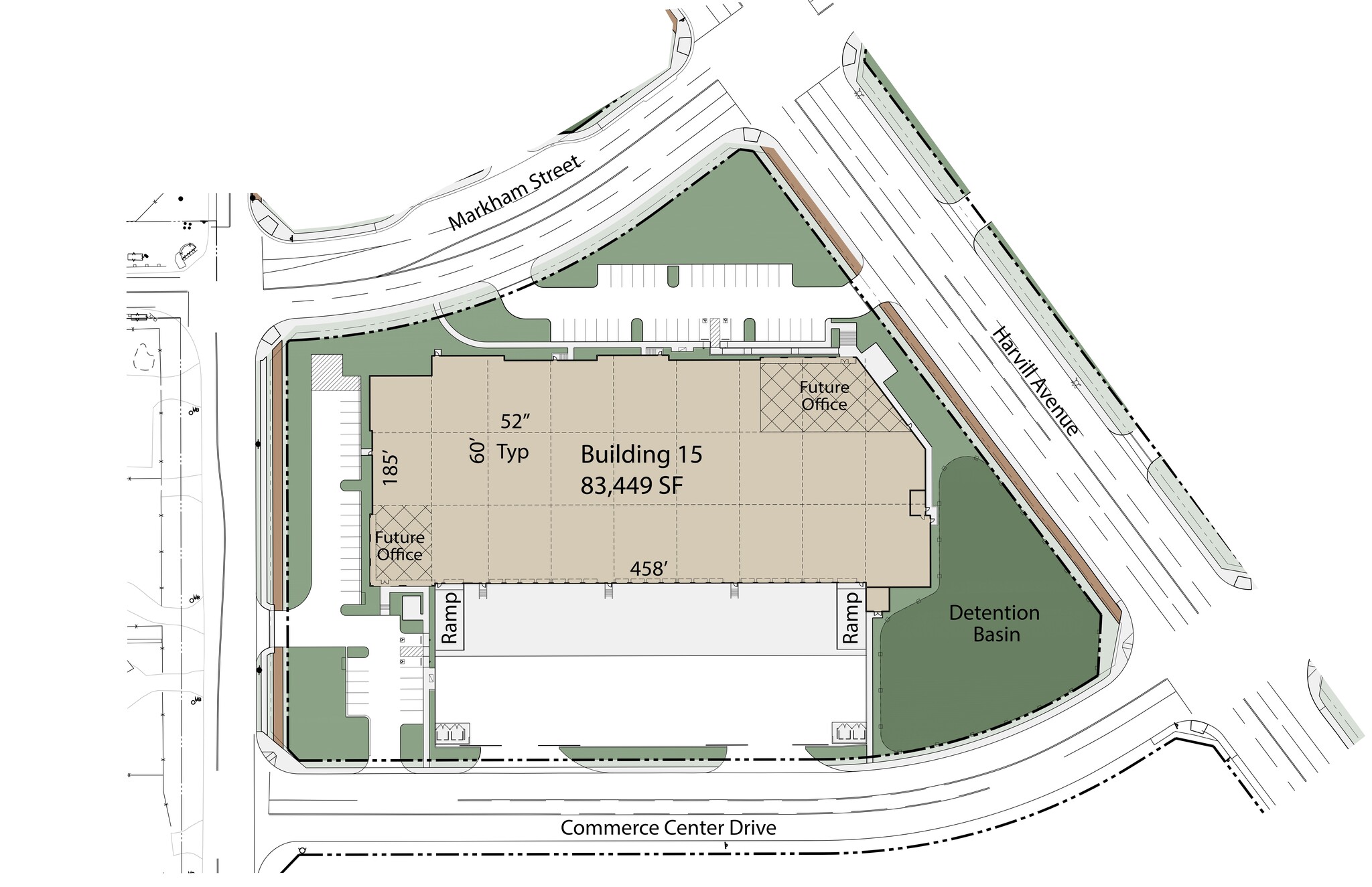 18519 Harvill Ave, Perris, CA à louer Plan de site- Image 1 de 1