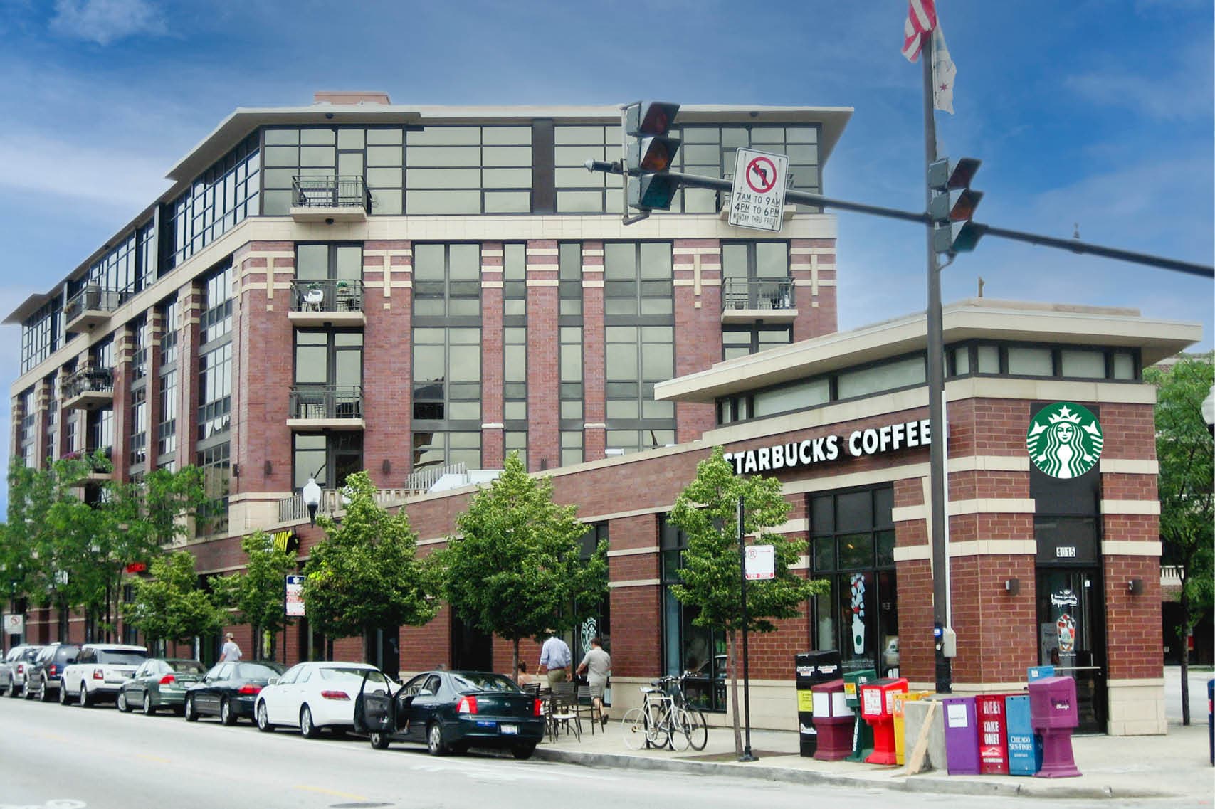 4001-4037 N. Lincoln Ave, Chicago, IL for lease Building Photo- Image 1 of 5