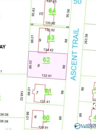 Plus de détails pour 1415 Ascent Trl NW, Huntsville, AL - Terrain à vendre