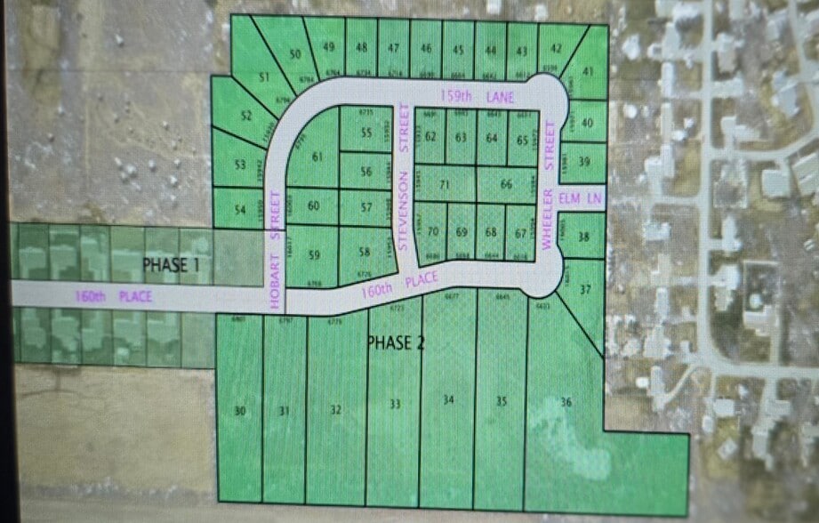 160th 160th & Morse St., Lowell, IN for sale - Building Photo - Image 2 of 2