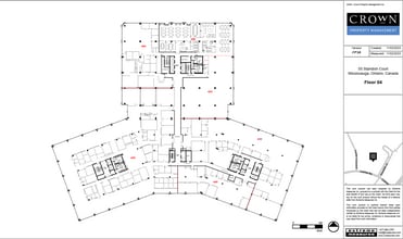 55 Standish Ct, Mississauga, ON for lease Floor Plan- Image 1 of 1