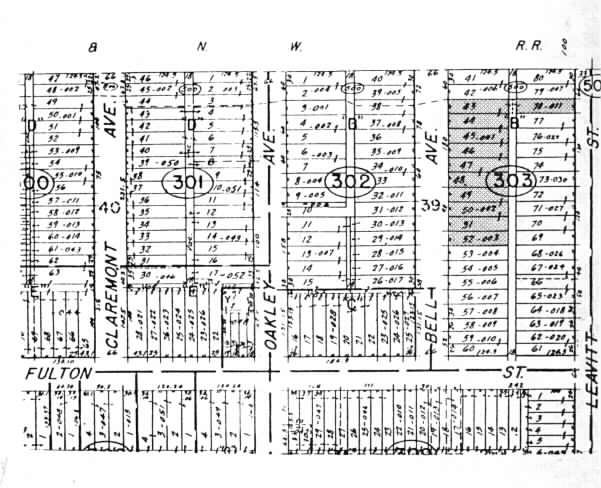 329 N Bell St, Chicago, IL à vendre - Plan cadastral - Image 2 de 2