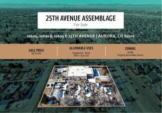 Plus de détails pour 10605 E 25th Ave, Aurora, CO - Flex à vendre