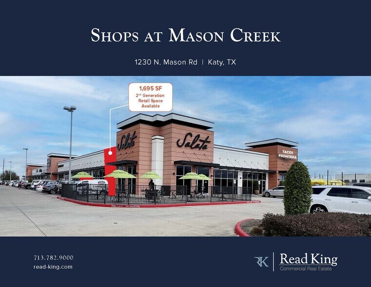 1230 N Mason Rd, Katy, TX à louer - Photo du bâtiment - Image 2 de 2