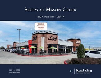 Plus de détails pour 1230 N Mason Rd, Katy, TX - Commerce de détail à louer