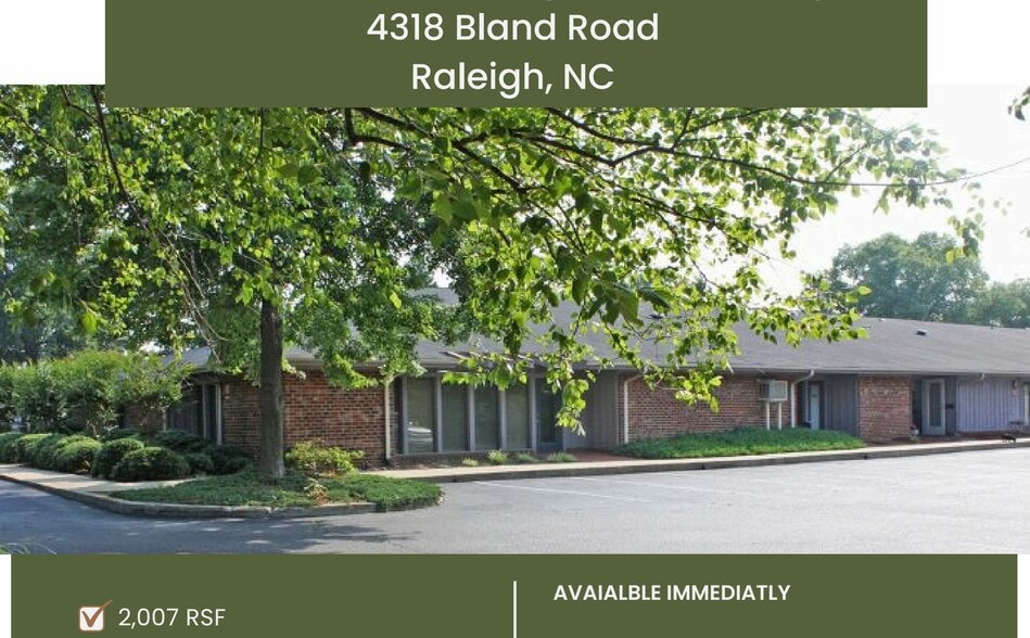 4318 Bland Rd, Raleigh, NC for lease - Building Photo - Image 2 of 3