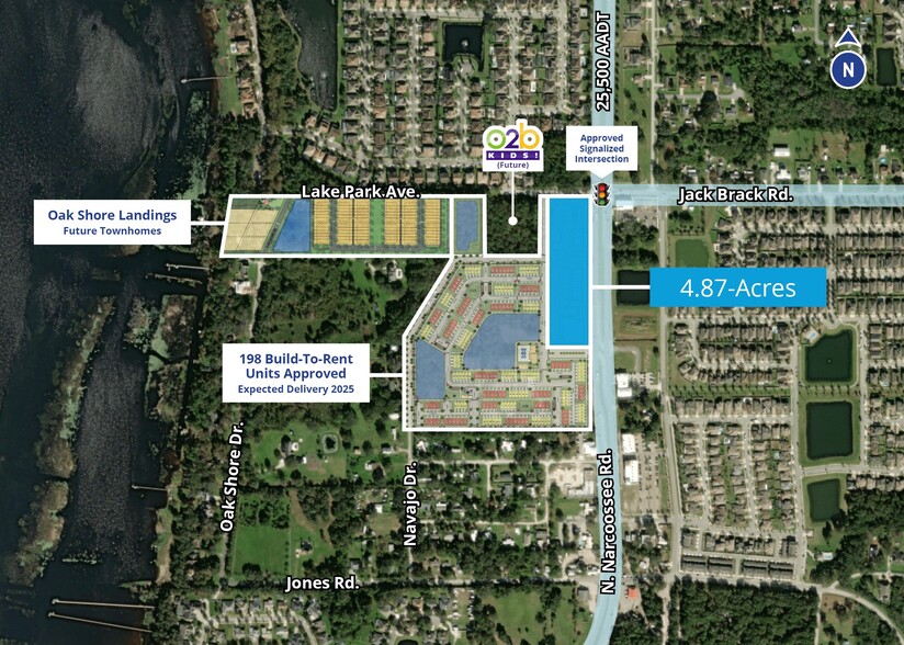 1050 N Narcoossee Rd, Saint Cloud, FL à vendre - Plan de site - Image 2 de 2