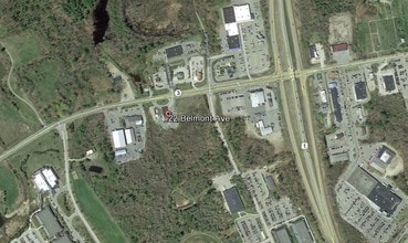 22 Belmont Ave, Belfast, ME - Aerial map view