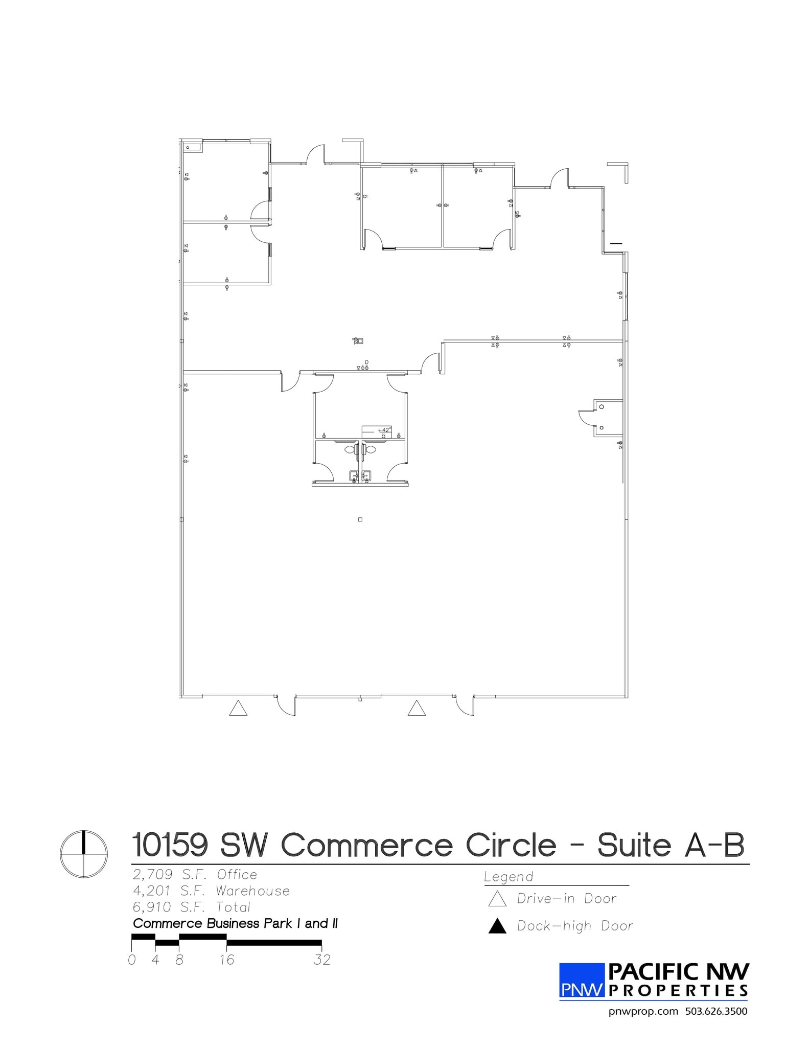 10159 SW Commerce Cir, Wilsonville, OR for lease Site Plan- Image 1 of 1