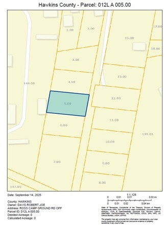 More details for Ross Campground, Church Hill, TN - Land for Sale