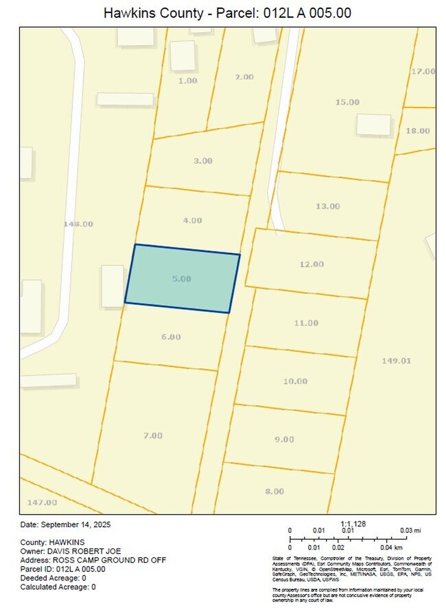 Plus de détails pour Ross Campground, Church Hill, TN - Terrain à vendre