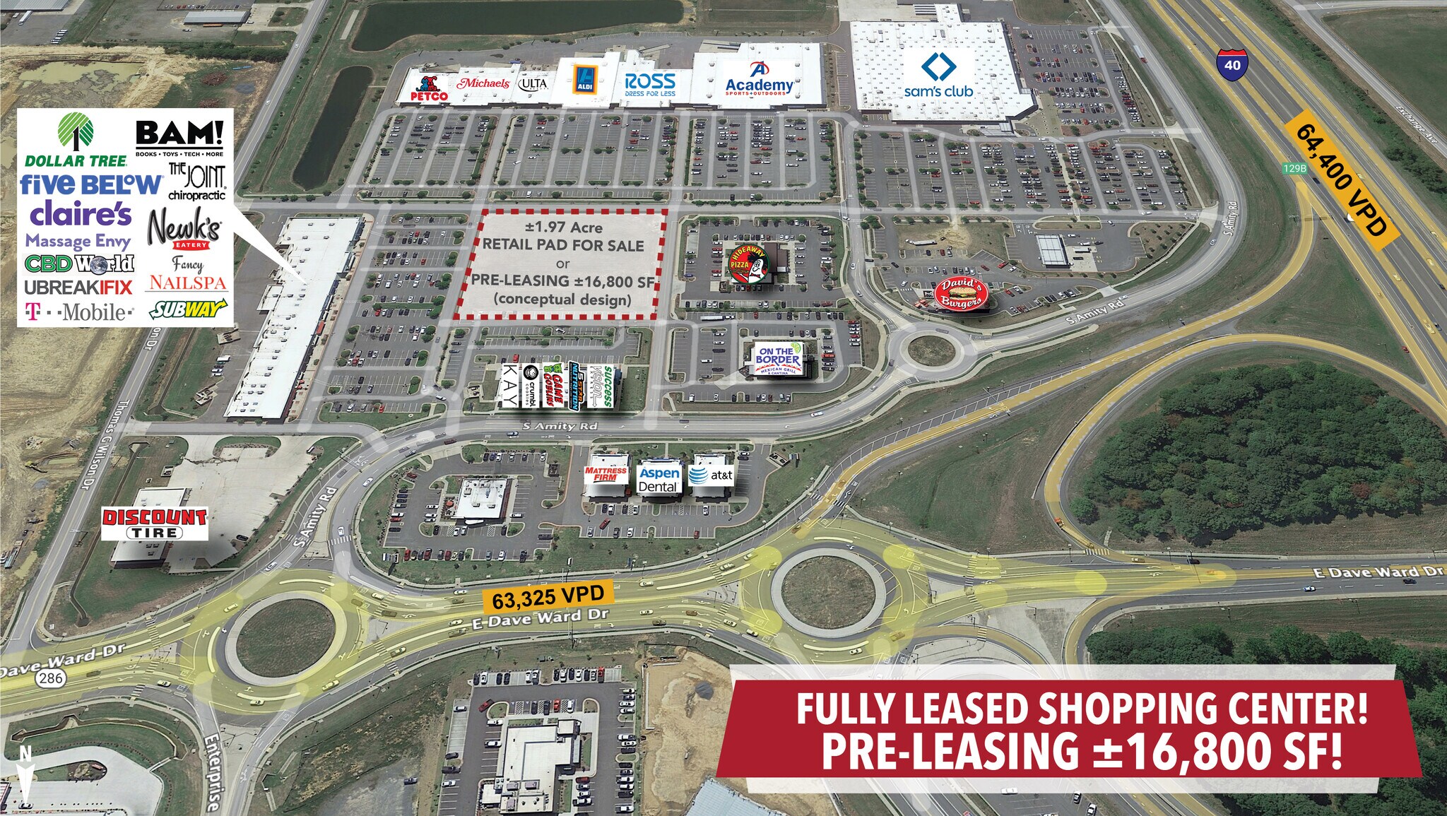 Interstate 40 & Dave Ward Dr, Conway, AR for sale Building Photo- Image 1 of 11