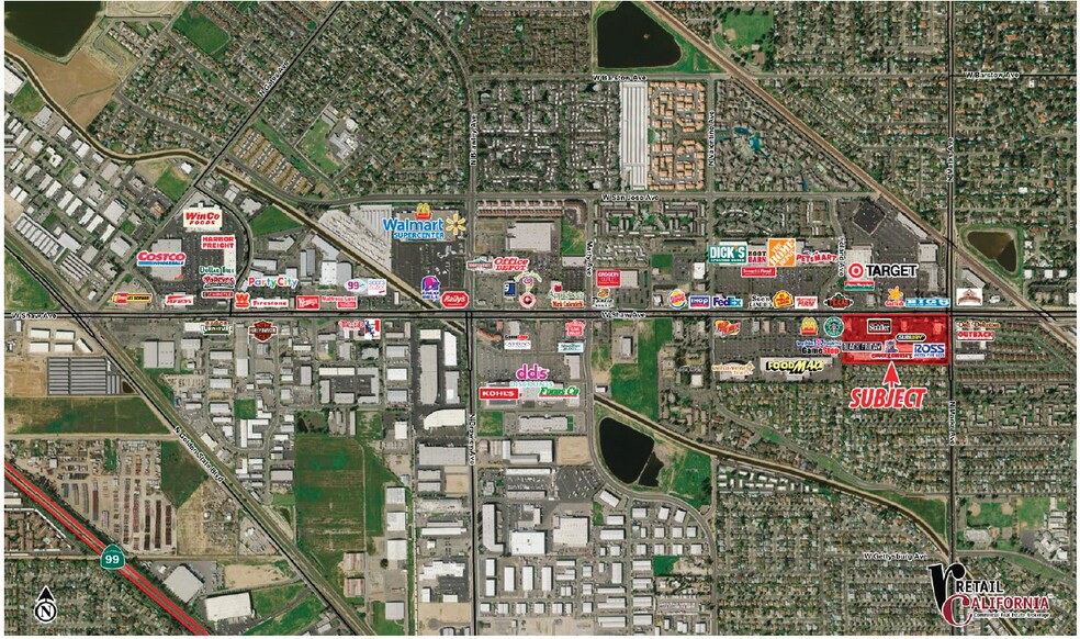 3025-3139 W Shaw Ave, Fresno, CA à louer - Photo du bâtiment - Image 3 de 8