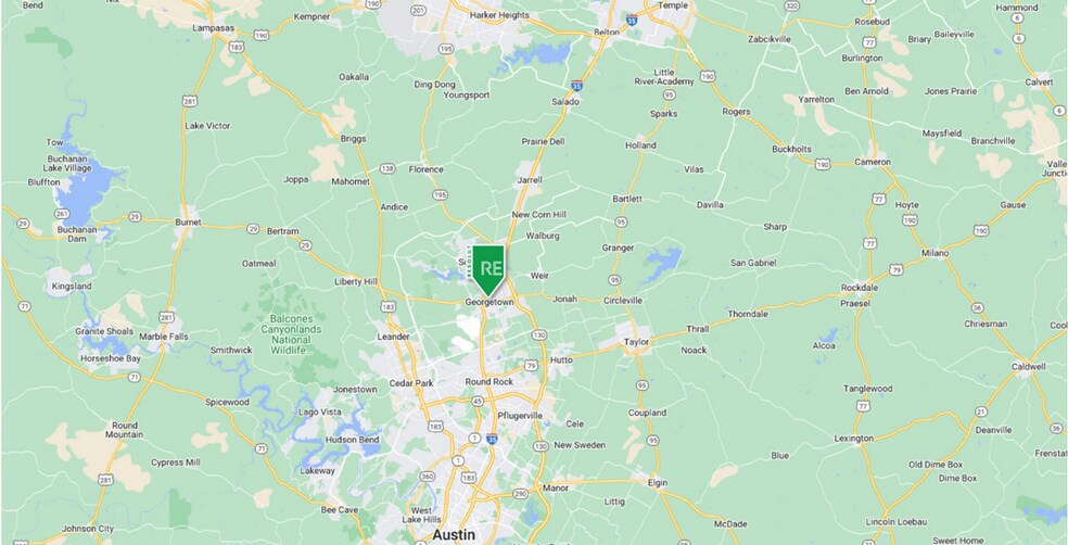 900-930 N Austin Ave, Georgetown, TX à louer - Photo du bâtiment - Image 2 de 10