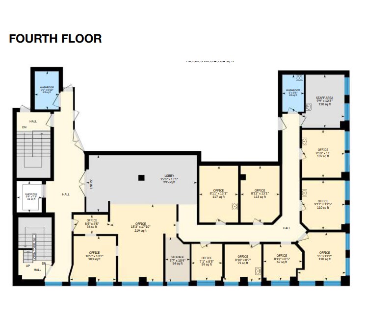 100 Princess St, Kingston, ON for lease Floor Plan- Image 1 of 1