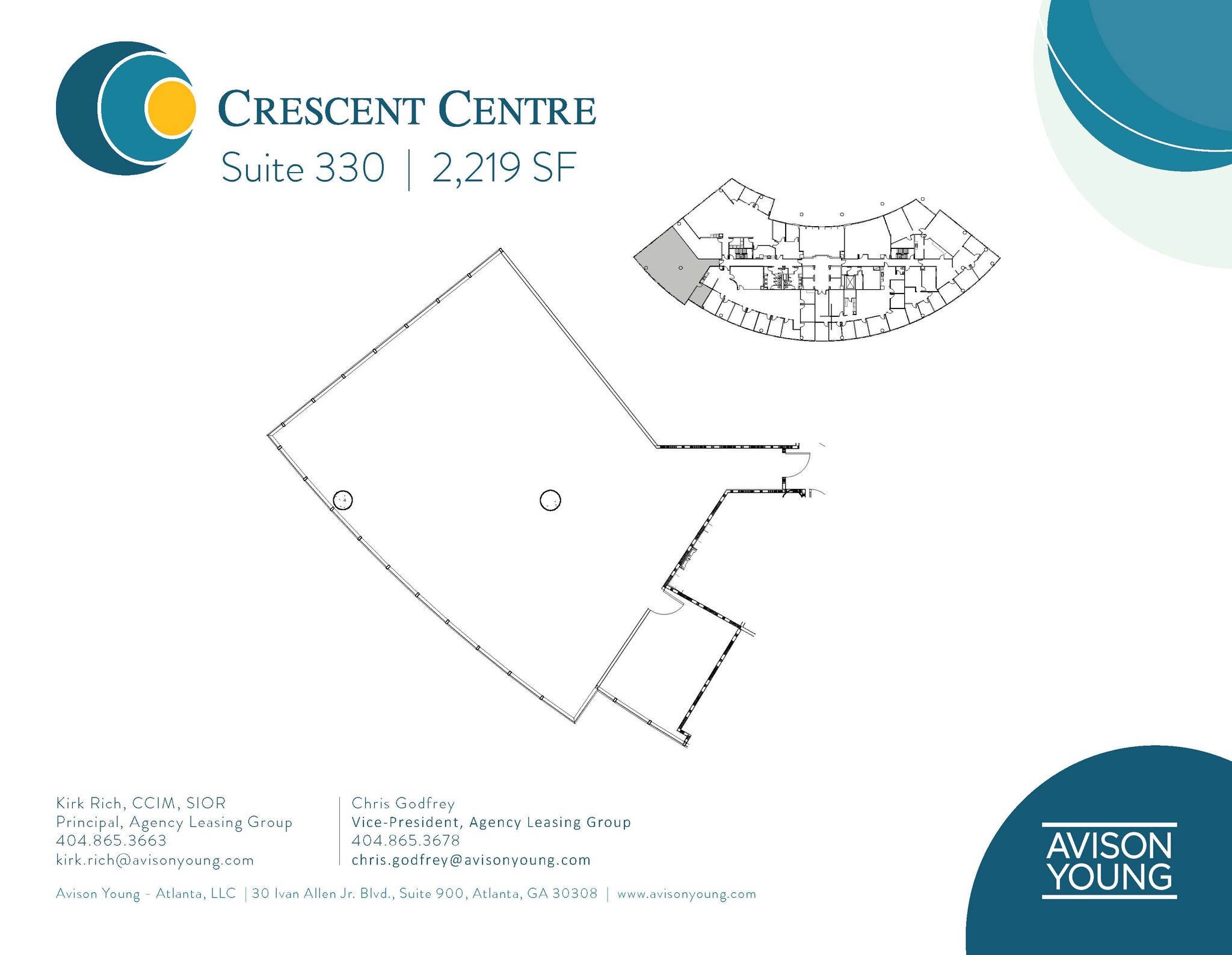 100 Crescent Center Pkwy, Tucker, GA for lease Floor Plan- Image 1 of 1