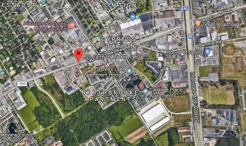 821 Fm 1960, Houston, TX à vendre - Aérien - Image 2 de 8