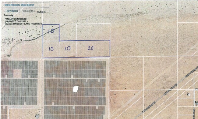 Plus de détails pour Solar Farm  Development – Terrain à vendre, Daggett, CA