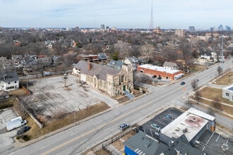 3800 Troost Ave, Kansas City, MO - Aérien Vue de la carte