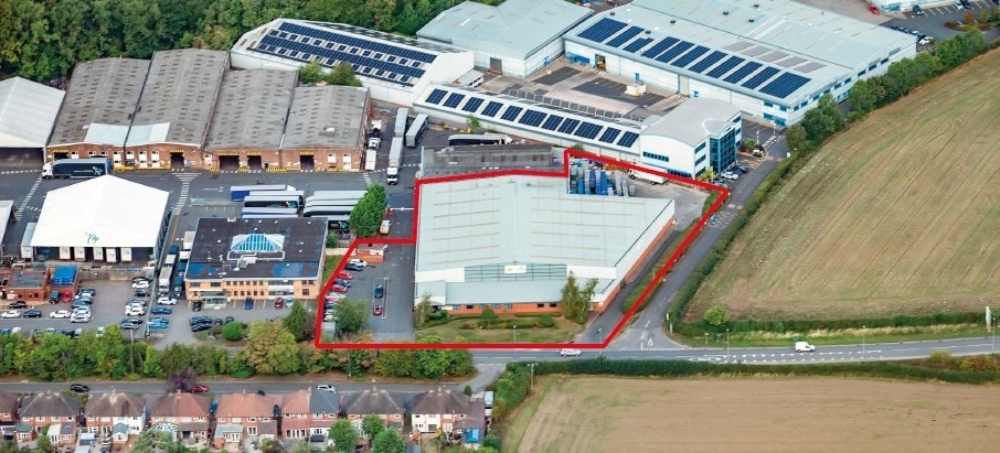 Kingsbury Rd, Curdworth for sale Aerial- Image 1 of 2