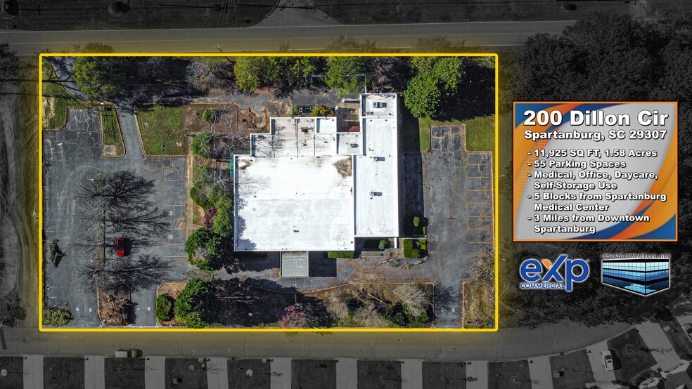 200 Dillon Cir, Spartanburg, SC à vendre - Aérien - Image 1 de 49