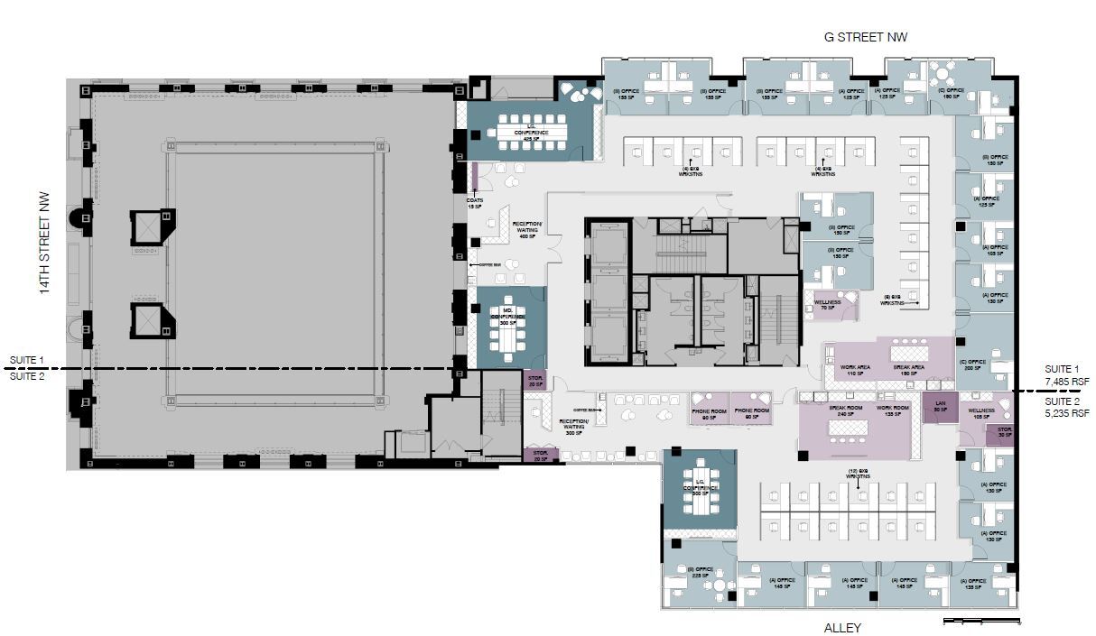 699 14th St NW, Washington, DC for lease Floor Plan- Image 1 of 1