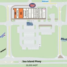 277 Sea Island Pky, Ladys Island, SC for lease Site Plan- Image 1 of 1