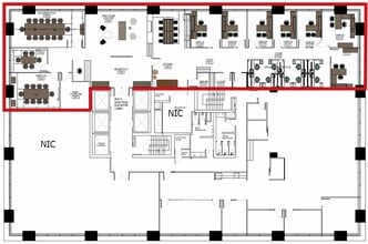 255 5th Ave SW, Calgary, AB for lease Floor Plan- Image 1 of 5
