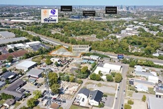 802 Longview Ave, Nashville, TN - AERIAL  map view - Image1