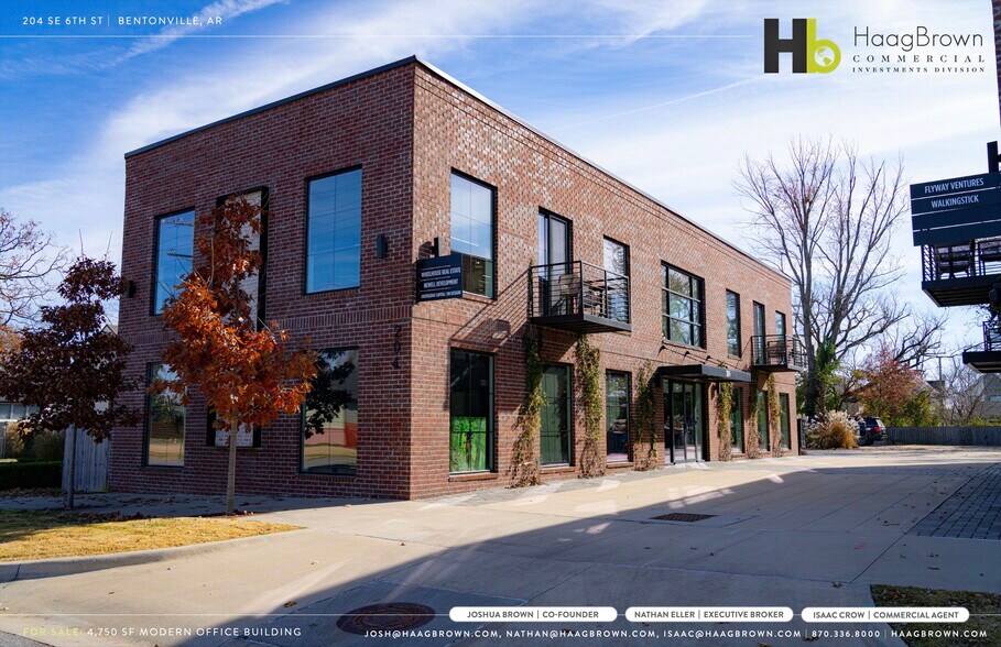 204 SE 6th St, Bentonville, AR à vendre - Photo du bâtiment - Image 1 de 5