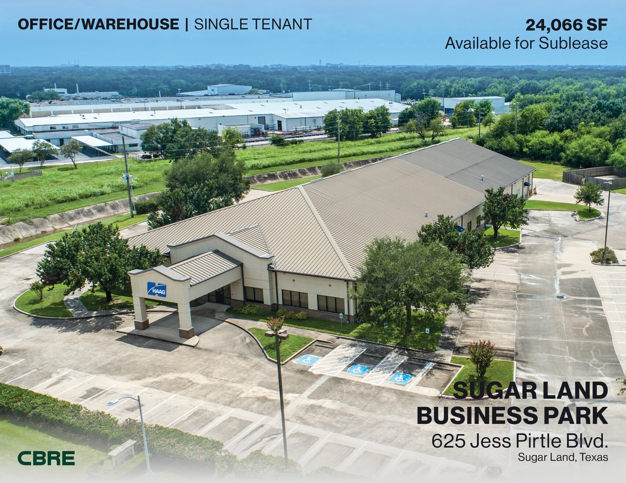 625 Industrial Blvd, Sugar Land, TX à louer Photo principale- Image 1 de 4