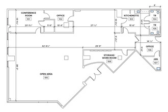 3219 Route 46, Parsippany, NJ à louer Plan d  tage- Image 1 de 2