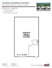 1846 W Division St, Arlington, TX for lease Floor Plan- Image 1 of 1