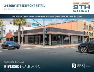 Plus de détails pour 3601-3607 9th St, Riverside, CA - Commerce de détail à louer