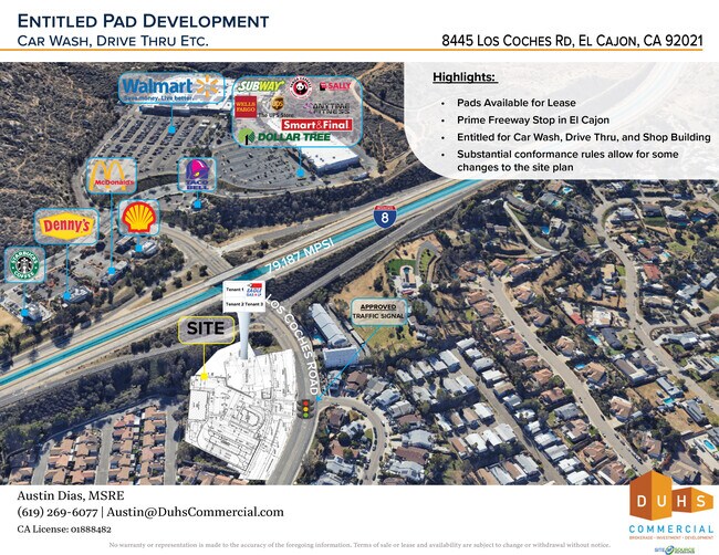 More details for 8445 Los Coches Rd, El Cajon, CA - Land for Lease