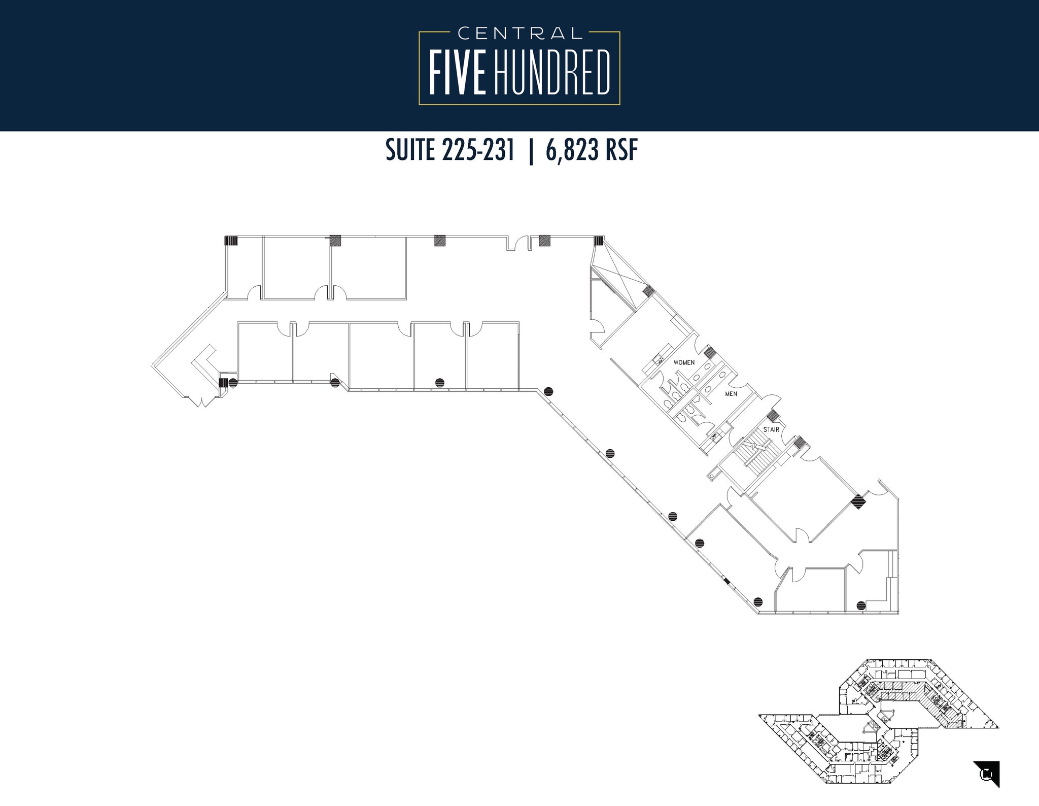 500 N Central Expy, Plano, TX à louer Plan d’étage- Image 1 de 1