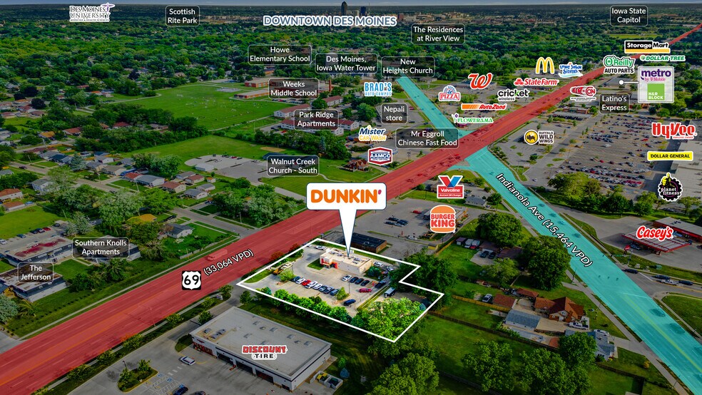 3611 SE 14th St, Des Moines, IA à vendre - Photo du bâtiment - Image 3 de 5